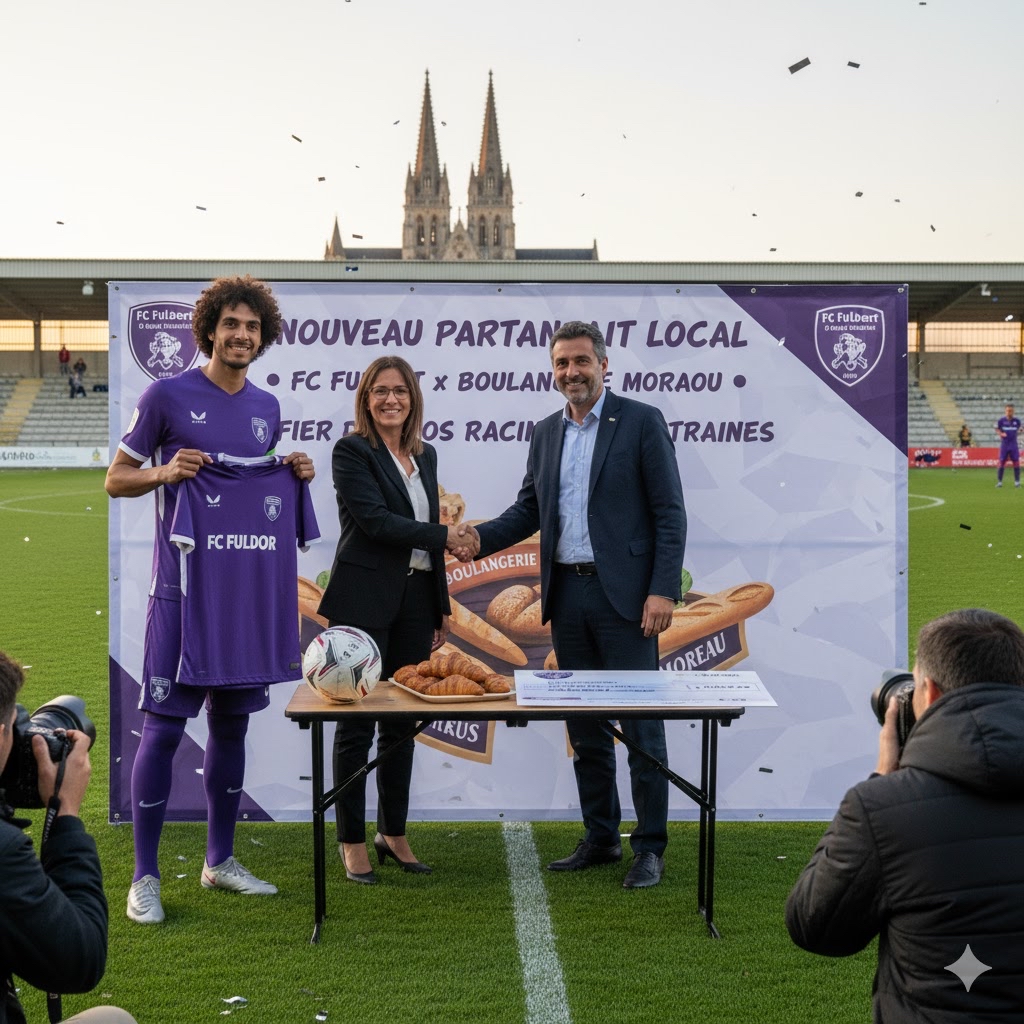 Signature officielle du nouveau partenariat local avec poignée de main